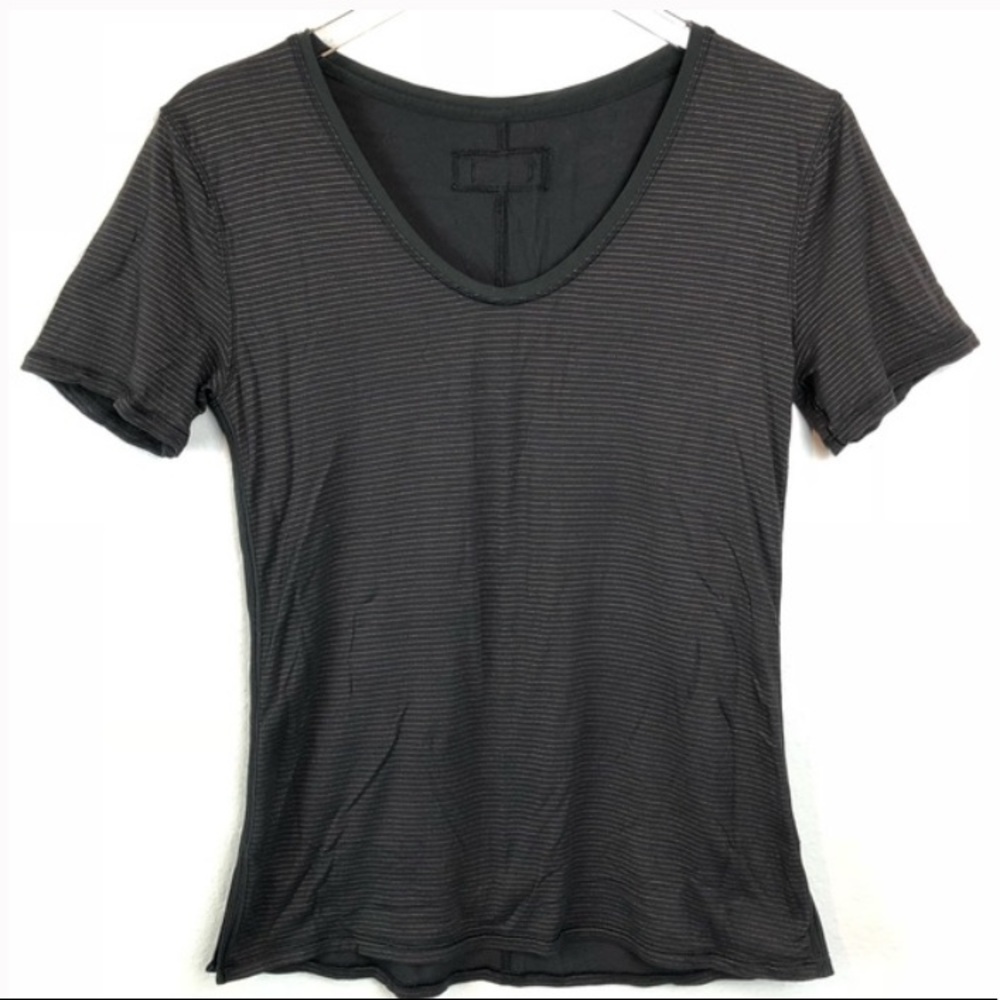 LULULEMON Not So Basic Gym Tee color Black🖤